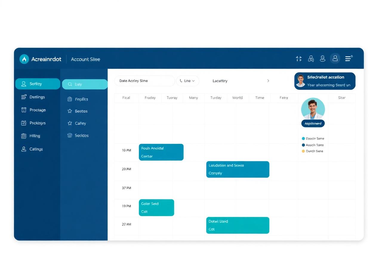 ClinicFlow appointment dashboard preview